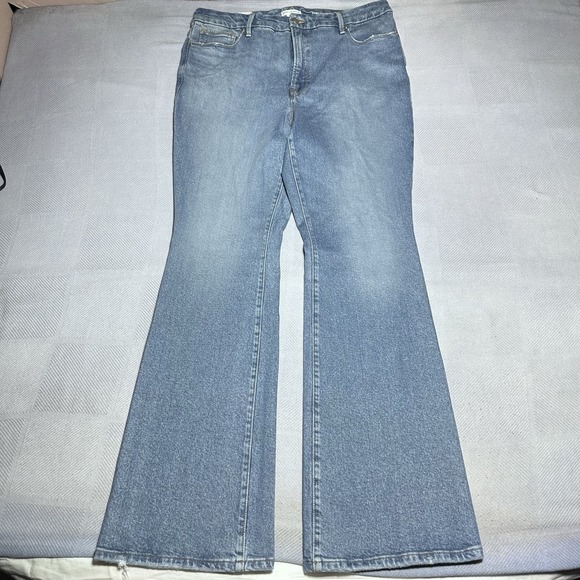 Good American Denim - NEW Good American Good Classic Slim High Rise Bootcut Jeans Women's Size 15 NWT‎